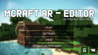 MCRAFT AR - EDITOR (FREE)截图