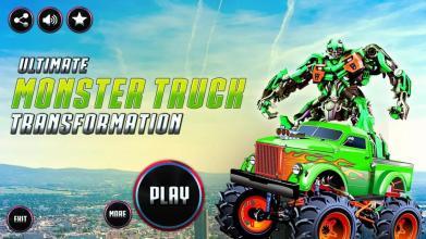 Real Robot Transform Monster Truck Fight截图