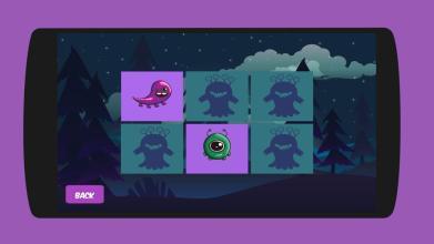 Memory Game - Monsters Cute截图2