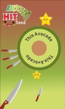 Knife Hit Avocado Seed截图1