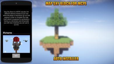 Map Sky Block for MCPE截图2