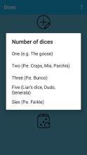 Virtual dice (One or more)截图3