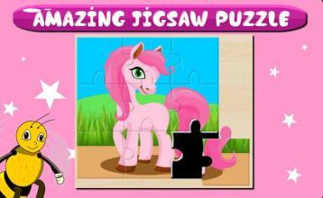 Pony Jigsaw Puzzles : Bee Kids截图