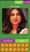 Famous actress Quiz(Hollywood -Bollywood Game)截图2