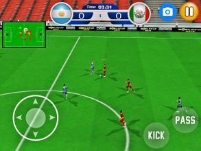 World Cup 2019 Soccer Games : Real Football Games截图3