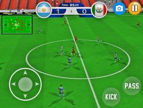 World Cup 2019 Soccer Games : Real Football Games截图2
