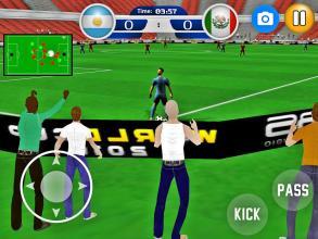 World Cup 2019 Soccer Games : Real Football Games截图