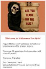 Halloween Fun Quiz截图1