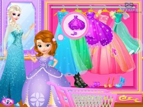 Elsas cloths shop - Dress up games for girls截图1