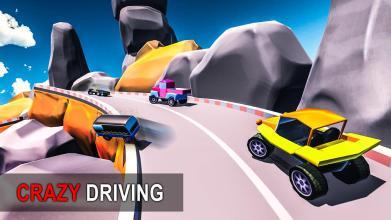 Extreme Impossible Track: Offroad Kids Car Racing截图