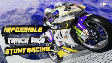 Moto Bike Stunt Racing : Impossible Track Game截图2