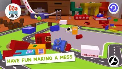 Crashy Bash Boom FREE - Toy Tank Game for Kids截图3