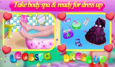 Princess Leg Spa Salon: Body Makeup Game截图1