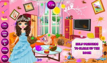 Princess Room Cleanup - Cleaning & decoration game截图