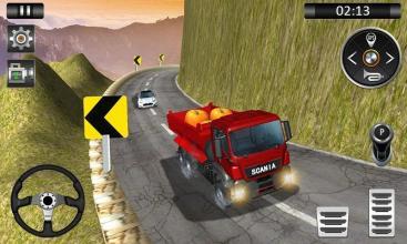 Hill Climb Offroad Drive - Real Truck Simulator 3D截图1