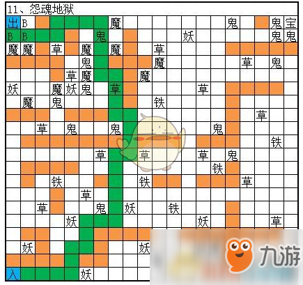 《想不想修真》冥界图11攻略 怨魂地狱的通关路线分享