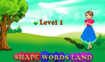 Shape Words Land截图