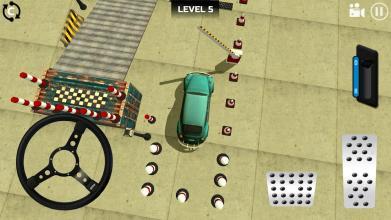 Classic Car Parking 3D截图2