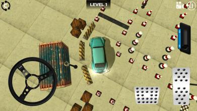 Classic Car Parking 3D截图1