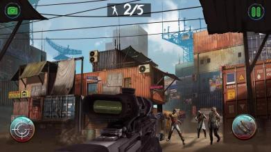 Zombie Frontier Sniper 3D 2019:FPS Shooting Games截图