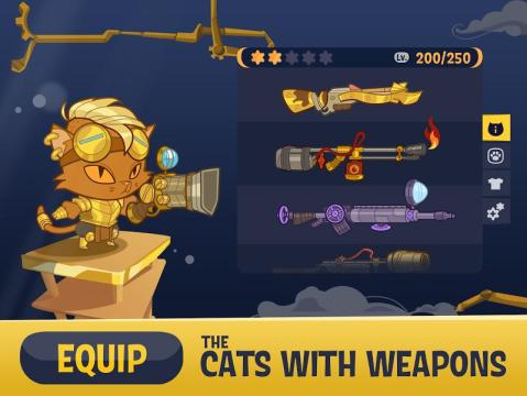 蒸汽猫-闲置RPG截图1