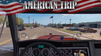 USA Truck Simulator PRO截图1