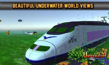 Underwater Train Simulator: Train Games *截图4