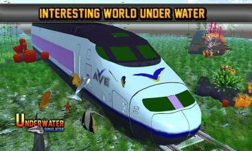 Underwater Train Simulator: Train Games *截图3