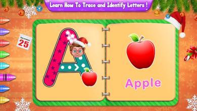 Trace Alphabets & Number With Santa - ABC & 123截图