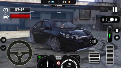 Car Traffic Toyota Corolla Racer Simulator截图