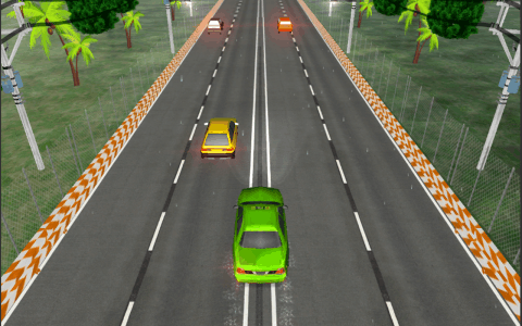 real traffic speed racer drag highway - 3d racing截图3