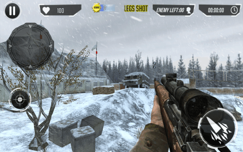 Sniper of Valor: Winter Battlegrounds War截图5