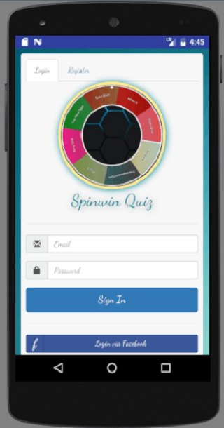 Spinwin Quiz截图