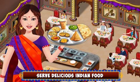 印度食品餐厅厨房故事烹饪游戏截图2