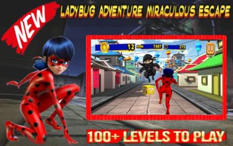 Ladybug Adventure Miraculous Escape截图