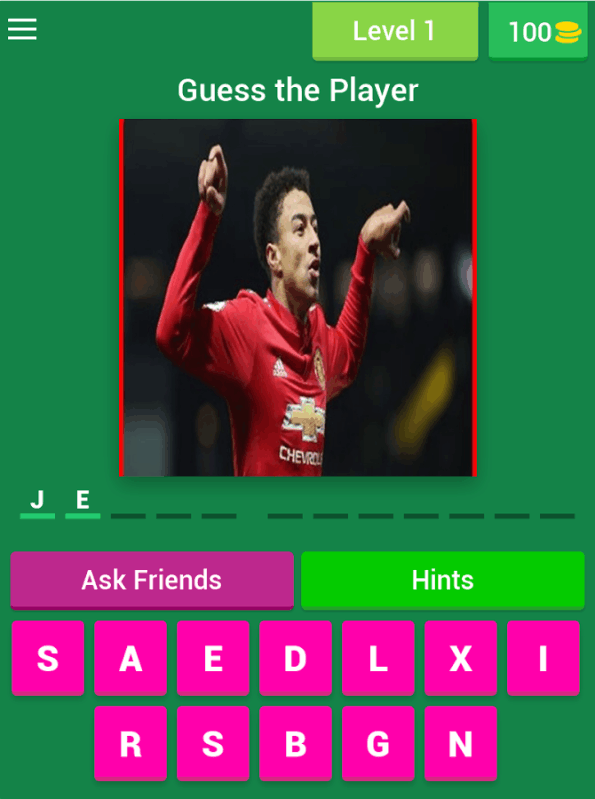 Man Utd Football Players Quiz截圖