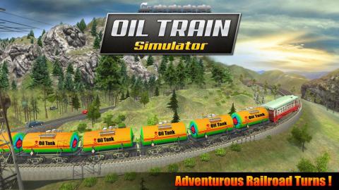 Oil Train Simulator - Free Train Driver截图1