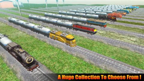 Oil Train Simulator - Free Train Driver截图