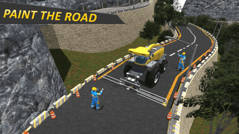 上山公路建设：道路建设模拟截图4