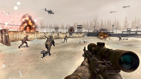 第二次世界大战战场FPS射击游戏截图