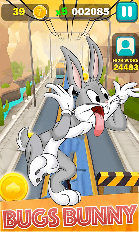 Looney Tuns:Bugs bunny roadrunner race 3D截图3