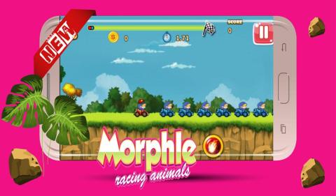 Morphle And Animals Racing For Kids截图3