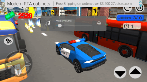 警车停车3D模拟器：纽约警察局驾驶截图1