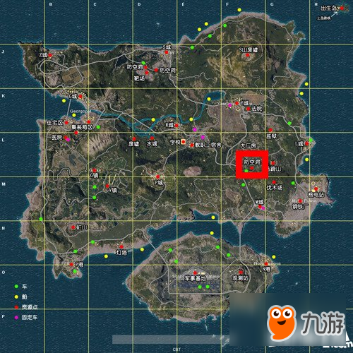 和平精英防空洞位置介绍 防空洞在哪里