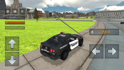 Cop Car Police Chase Driving截图4