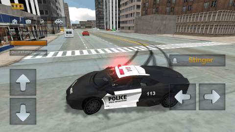Cop Car Police Chase Driving截图3
