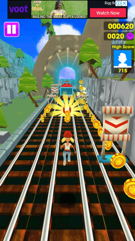 Subway Surf Run Up Train截图4