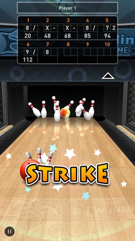 Bowling Game 3D FREE截图3