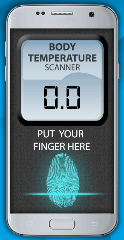 體溫 指紋 模擬器截圖2