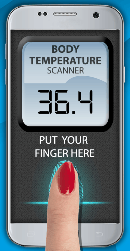 體溫 指紋 模擬器截圖1